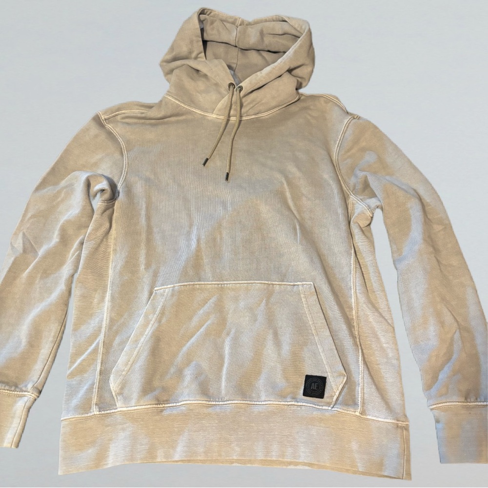 Men's Gray American Eagle Hoodie